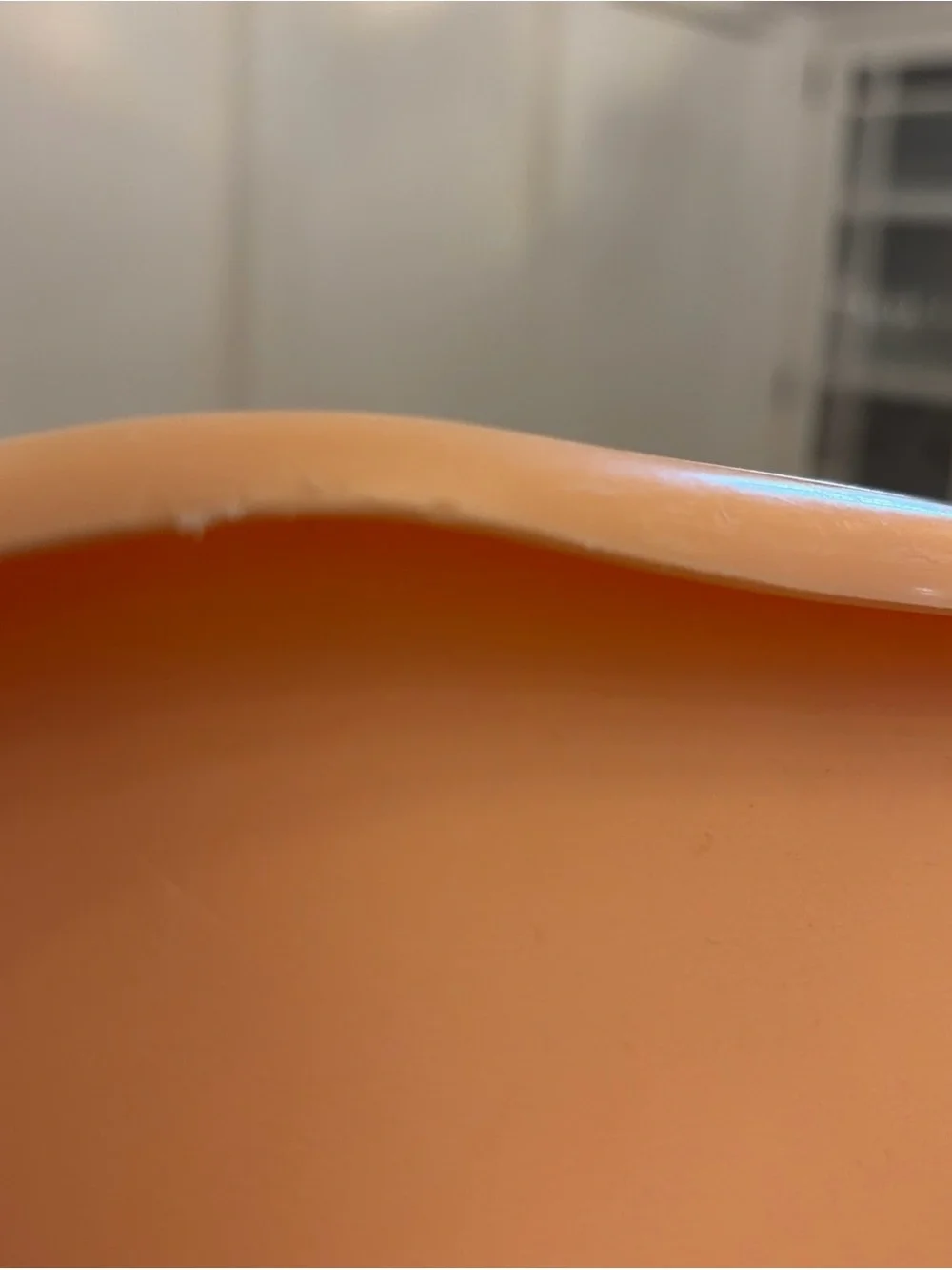 Vintage 1980s Rubbermaid Peach 10
